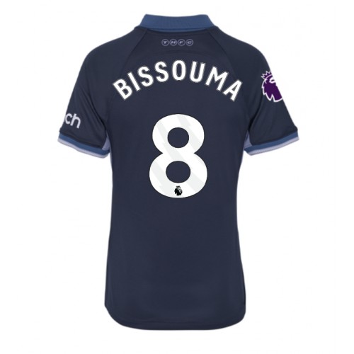 Fotbalové Dres Tottenham Hotspur Yves Bissouma #8 Dámské Venkovní 2023-24 Krátký Rukáv